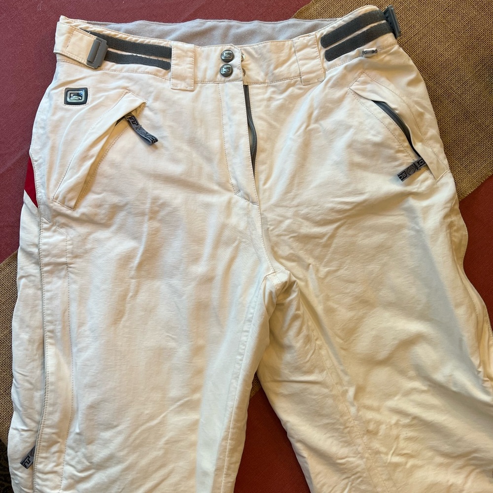 Women’s Scott white and Red Ski pants - size Medium